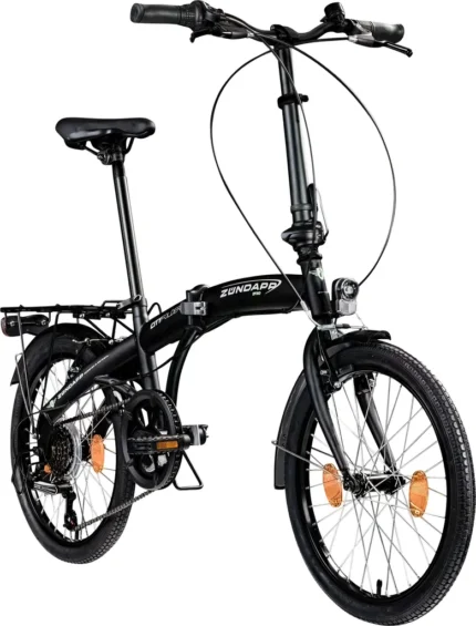 Zündapp ZF20 Speed Folder 20 Zoll Klapprad Faltrad Stadtrad Fahrrad faltbar Klappfahrrad StVZO