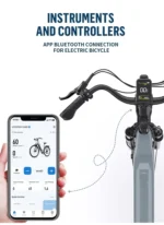 E-Bike für Herren Damen, 27.5 Zoll Elektrofahrrad City E-Bikes & E-Hollandräder mit 22.5AH Akku, Citybike bis zu 140KM Elektrofahrräder LCD & APP – Image 9