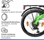 Zündapp ZF20 Speed Folder 20 Zoll Klapprad Faltrad Stadtrad Fahrrad faltbar Klappfahrrad StVZO – Image 6