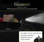 SachsenRAD E-Lastenrad T10 Caribou, Flexible Transportbox mit Versteckter,Abschließbarer Box mit LCD Display und StVZO-Zugelassung für Kindertransport – Image 6