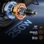 14 Zoll E-Bike Klappräder E-Bikes 250W, 25km/h, 60 km Reichweite, 36V/7.5Ah AKKU Elektrofahrrad Klappbar E-Bike City E-Bikes & E-Hollandräder Faltbar – Image 4