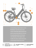 HillMiles E Bike, City E-Bike & E-Hollandrad mit 36V 13Ah Akku bis zu 80-100km, SHIMANO 7-Gang, 250W Motor&25km/h, MileCity1 – Image 7