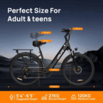 E-Bike für Erwachsene 26 36V 13Ah für Lange Reichweite bis 80KM, Elektrofahrrad 250W, 7 Gang E-Mountainbike LCD Anzeige City E-Bikes & E-Hollandräder – Image 7