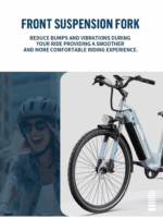 E-Bike für Herren Damen, 27.5 Zoll Elektrofahrrad City E-Bikes & E-Hollandräder mit 22.5AH Akku, Citybike bis zu 140KM Elektrofahrräder LCD & APP – Image 10