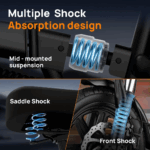 14 Zoll E-Bike Klappräder E-Bikes 250W, 25km/h, 60 km Reichweite, 36V/7.5Ah AKKU Elektrofahrrad Klappbar E-Bike City E-Bikes & E-Hollandräder Faltbar – Image 9