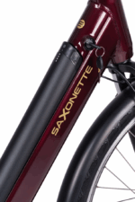 SAXONETTE Comfort plus5.0 , ebike , 418 Wh Intube-Akku große Reichweite für den Alltag, E-Bike, Elektrofahrrad (Ramenhöhe 45 , burgundy) – Image 7