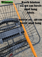 Elektro Dreirad Trike 3 Gang, Tiefeinstieg 20 Zoll schwarz, Fahrfertig, inkl. Kettenschloss und Rückspiegel – Image 6