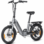 SAXXX Faltrad E-Bike Foldi, 410Wh Akku , 80 km Reichweite, Shimano Nexus 7-Gang, 250 W Hinterradmotor, 20 × 2.3″ CST, mechanische Scheibenbremse, Grau – Image 2