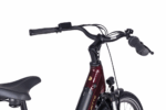 SAXONETTE Comfort plus5.0 , ebike , 418 Wh Intube-Akku große Reichweite für den Alltag, E-Bike, Elektrofahrrad (Ramenhöhe 45 , burgundy) – Image 3