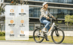 E-Bike für Erwachsene 26 36V 13Ah für Lange Reichweite bis 80KM, Elektrofahrrad 250W, 7 Gang E-Mountainbike LCD Anzeige City E-Bikes & E-Hollandräder – Image 9