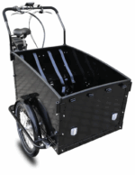 SachsenRAD E-Lastenrad T1, Flexible Transportbox mit Versteckter,Abschließbarer Box mit LCD Display und StVZO-Zugelassung für Kindertransport, usw – Image 5