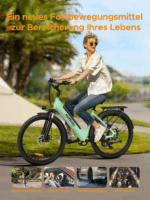 HillMiles E Bike, City E-Bike & E-Hollandrad mit 36V 13Ah Akku bis zu 80-100km, SHIMANO 7-Gang, 250W Motor&25km/h, MileCity1 – Image 9