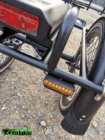 Elektro Dreirad Trike 3 Gang, Tiefeinstieg 20 Zoll schwarz, Fahrfertig, inkl. Kettenschloss und Rückspiegel – Image 4